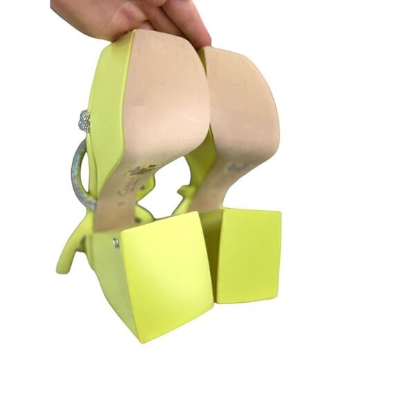 Circus NY by Sam Edelman Mila Jewel Strappy Rhinestone Platform Sandals 6.5 NWOT - Picture 10 of 12